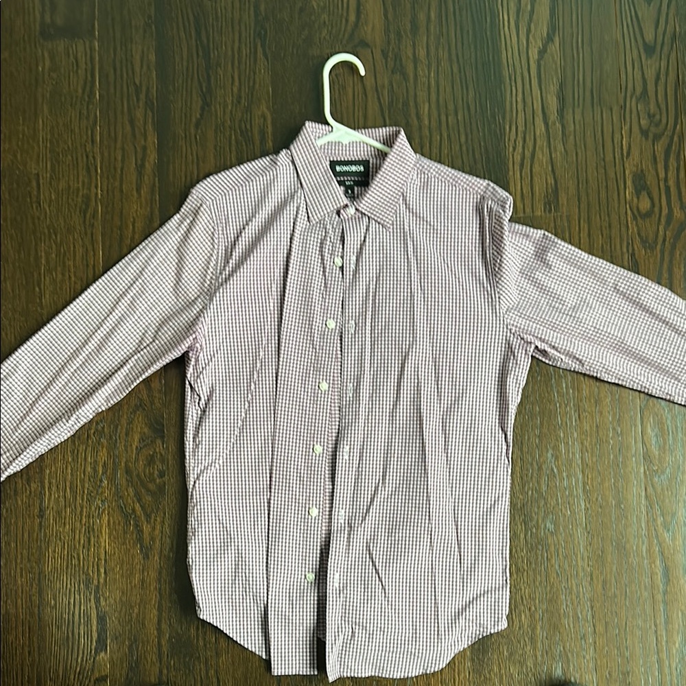Bonobos Red Casual Button Down Shirt